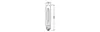 1906 Tube T10 Clair Fil Fin Var Or 4.8w E27 Chaud - Osram Voir les images du produit 4