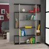 Bibliothèque Houseland Mito anthracite/mocha Voir les images du produit 1