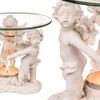 Aromalampe Glasschale Ø 10,5 x 11,5 cm Stehende Engel Putto Produktbild-Vorschau 2