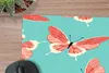 MuchoWow® Mauspad Mousepad Schmetterlinge - Rosa - Muster Produktbild-Vorschau 2