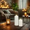 Lot de 8 bougies chauffe-plat LED cire, flamme vacillante, Voir les images du produit 7
