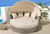 riess-ambiente Outdoor Sonneninsel PLAYA LIVING 165cm natur Produktbild-Vorschau 2