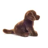 Labrador sitzend dunkelbraun, ca. 25cm Produktbild-Vorschau 3