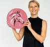 Pferdekopf im Aquarellstil Wanduhr aus MDF - Kunstvolle Uhr Produktbild-Vorschau 2
