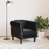 vidaXL Sessel Schwarz Samt Produktbild-Vorschau 3