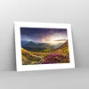 Poster - Poster ohne Rahmen - Gebirge Wiese Landschaft Wald Produktbild-Vorschau 7