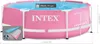 INTEX 28290ND - Pink Metal Frame Pool (244x76cm) Produktbild-Vorschau 12