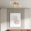 LED Deckenlampe Holz Deckenleuchte Wohnzimmer Dimmbar Produktbild-Vorschau 5