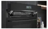 Siemens iQ700, Einbau-Backofen mit Dampfunterstützung, 60 x 60 cm, Schwarz, Edelstahl, HR736G1B1 Schrägansicht geschlossen Einbau Warmhalten Produktbild-Vorschau
