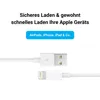 iPhone Lightning Ladekabel 2m – USB-A auf Lightning Produktbild-Vorschau 3