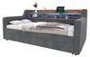 Zerbaco Sofabett 90x190 cm, aus Samt mit Stauraum, LED und Produktbild-Vorschau 17