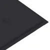 vidaXL Banc de jardin pliable avec support 118 cm bambou Voir les images du produit 6