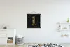 MuchoWow® Textilposter Zitat - Stolz - Gold - Marmor 60x60 Produktbild-Vorschau 2