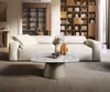 DELIFE Couchtisch Edge Boot 90x90 cm Keramik Onyx Pearl Produktbild-Vorschau 2