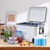 Brisby Kühlbox 45 l – Mobil – 4 Kühlelemente – Mobil – Weiß Produktbild-Vorschau 11
