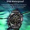 Smartwatch Herren Metallarmband Gold Silber Schwarz Produktbild-Vorschau 6