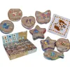 Handtuch magisch 30x30cm Baumwolle Tiere 8-fach Produktbild-Vorschau 3