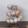 Eierständer Spiraldesign aus Metall, rotierend, Produktbild-Vorschau 9