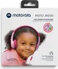 Moto JR200 Casque d'écoute filaire pour enfants, rose Voir les images du produit 3