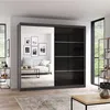 Schwebetürenschrank Kleiderschrank Schrank mit Spiegel 233 Produktbild-Vorschau 1