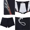 Aquarti Herren Kurze Badehose mit Streifen, Farbe: Schwarz Produktbild-Vorschau 3