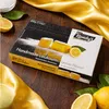 Kandylas Loukoumi Zitrone Packung auf gelbem Seidenstoff Produktbild-Vorschau