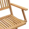 The Living Store Gartenstühle 4 Stk. Klappbar 57,5x54,5x90 Produktbild-Vorschau 10