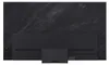 The back of a large television with a marble-patterned frame. Produktbild-Vorschau