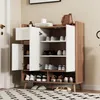 Cassettiera / credenza / scarpiera Sweiko con ripiani Anteprima dell’immagine prodotto 2