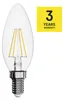LED Lampe Filament Candle / E14 / 3,4 W (40 W) / 470 lm / Neutralweiß Produktbild-Vorschau