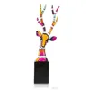 COCOMaison Skulptur Hirsch54- Sockel Statue Deko modernes Produktbild-Vorschau 1