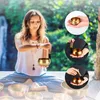 Originální tibetská mísová zvon, ručně vyráběná sada s Náhled obrázku produktu 5