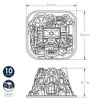 Turban-Backform "Haunted Manor Bundt Pan" - Nordic Ware | Produktbild-Vorschau 3