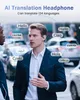 KI Übersetzer Kopfhörer Open Ear, 134 Sprachen Echtzeit Produktbild-Vorschau 6