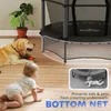 Trampolina ogrodowa HOMCOM Ø140 cm, dziecięca, ogrodowa, z Podgląd zdjęcia produktu 4
