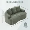 LVHOM Divano moderno a due posti, divano imbottito in Anteprima dell’immagine prodotto 8