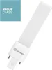 A product shot of a light bulb with a small marketing graphic in the corner. Produktbild-Vorschau