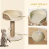 Arbre à chat PawHut petit format, 49 cm, avec balle, Voir les images du produit 4