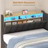 KIMENICH Jugendbett mit LED Beleuchtung, Polsterbett mit Produktbild-Vorschau 5