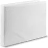 A white terry cloth mattress protector is shown from a slight angle against a white background. Produktbild-Vorschau