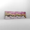 Bild auf Leinwand - Leinwandbild - 3 Teile - Rosa golden Produktbild-Vorschau 4