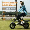Erwachsenen-Elektrofahrrad Modell F1L grau, 250-W-Motor, Produktbild-Vorschau 10