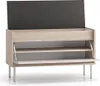 Flur Garderobenbank mit Sitzpolster 90 cm breit in Kaschmir Produktbild-Vorschau 2