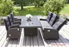 LC Garden Barcelona Speisesofa Anthrazit / Grau Produktbild-Vorschau 2