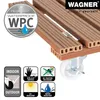 WAGNER Pflanzenroller WPC 38,5 x 38,5 x 11 cm, für außen & Produktbild-Vorschau 4