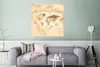 MuchoWow® Poster Weltkarte - Vintage - Zeitungsdruck 75x75 Produktbild-Vorschau 5