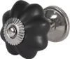 Clayre & Eef Türknauf Ø 4 cm Schwarz Keramik Produktbild-Vorschau 2
