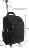 Zaino da viaggio con rotelle RHP Nero, 50x35x20 cm, 1,78 Anteprima dell’immagine prodotto 4