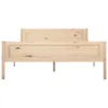 vidaXL Lit en bois massif pin 160x200 cm Voir les images du produit 9