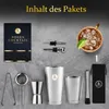 Bar Dedicated - 13-teiliges silbernes Cocktail-Set - Produktbild-Vorschau 5